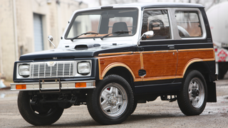 This Jeep Grand Wagoneer-ified Suzuki Jimny Is Cute and Wonderful and for Sale